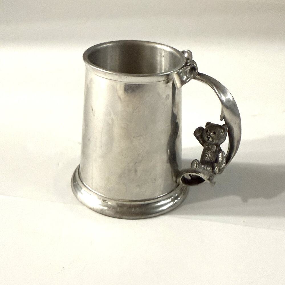 Royal Selangor Classic Teddy Bears Picnic Collection Pewter Christening Mug